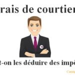 Les frais de courtier sont ils déductibles des loyers sur la déclaration des revenus fonciers?