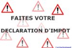 Fin de la déclaration d'impôt sur le revenu.