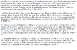 Compte bancaire étranger et assurance-vie demandés à la fin de la déclaration d’impôt en ligne : Pourquoi?