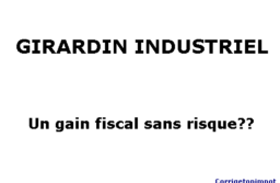 Comment marche la Loi Girardin Industriel.