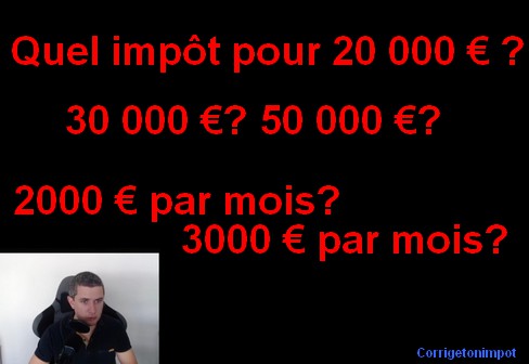 Quel impôt pour 20.000 € ?