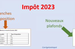 Barème et tranches de l’impôt 2023 sur les revenus 2022.