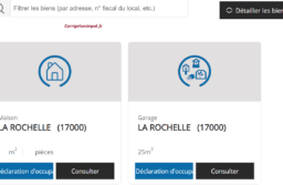 Obligation de déclarer vos biens immobiliers sur le site des impôts en 2023.