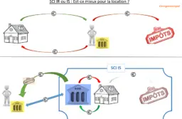 Quel impôt sur les loyers dans une SCI ?